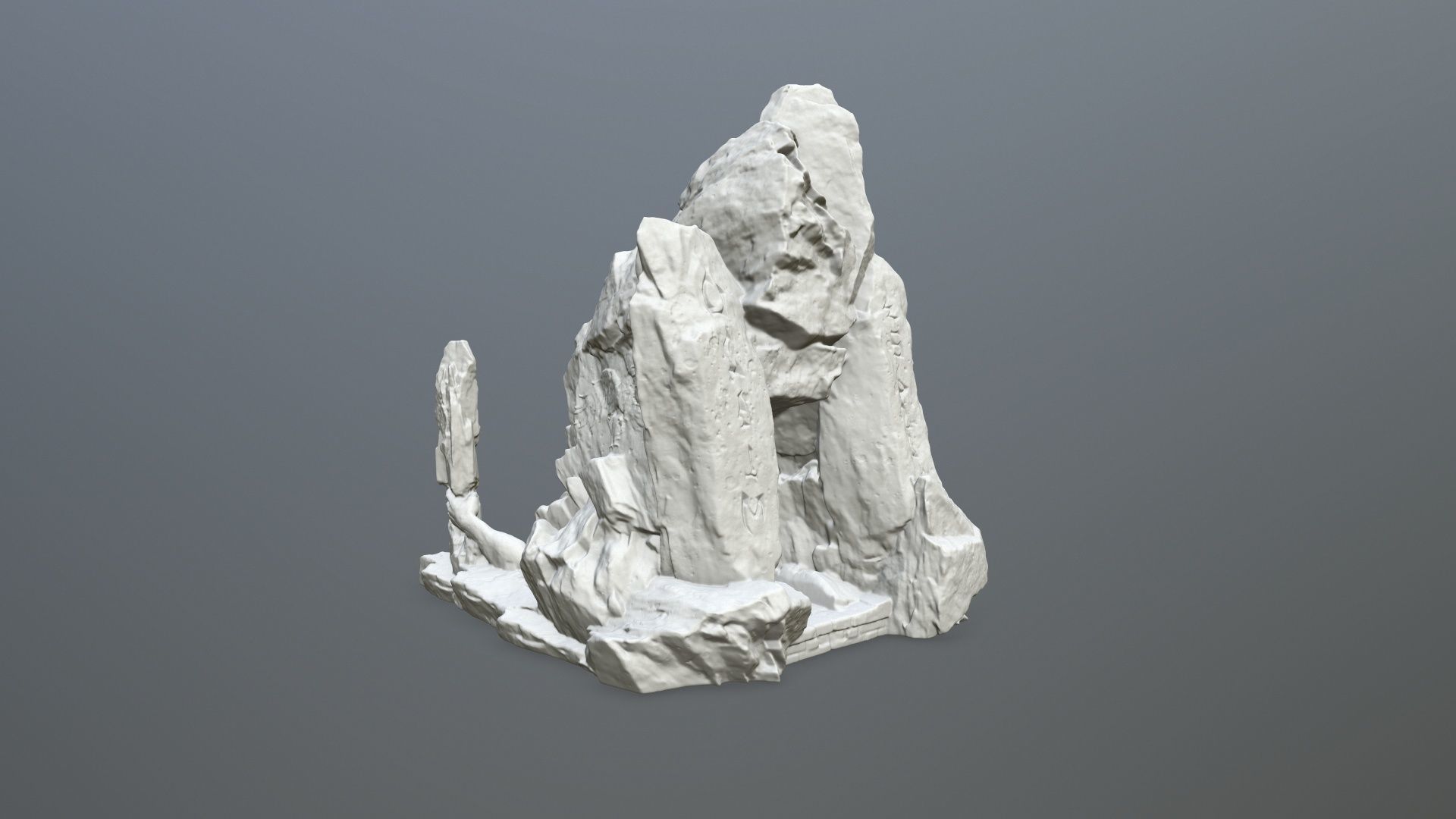 Skull  Gate  1 Stl 3D print model_6