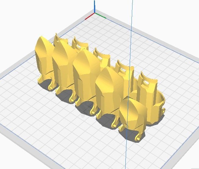 Claws 3D print model_3