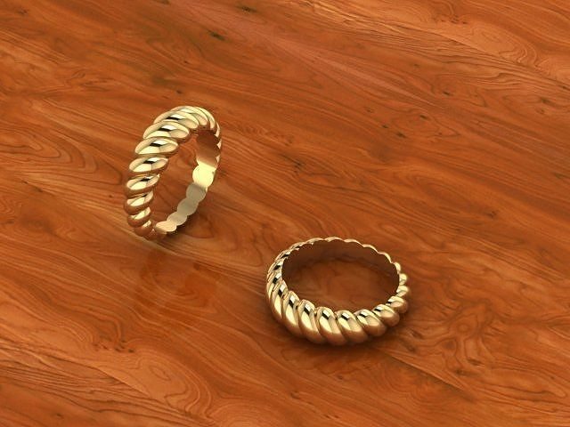 Screw Ring 3D print model