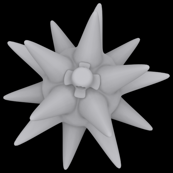 Christmas Tree Globe 3D print model_1