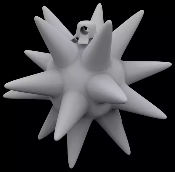 Christmas Tree Globe 3D print model_0