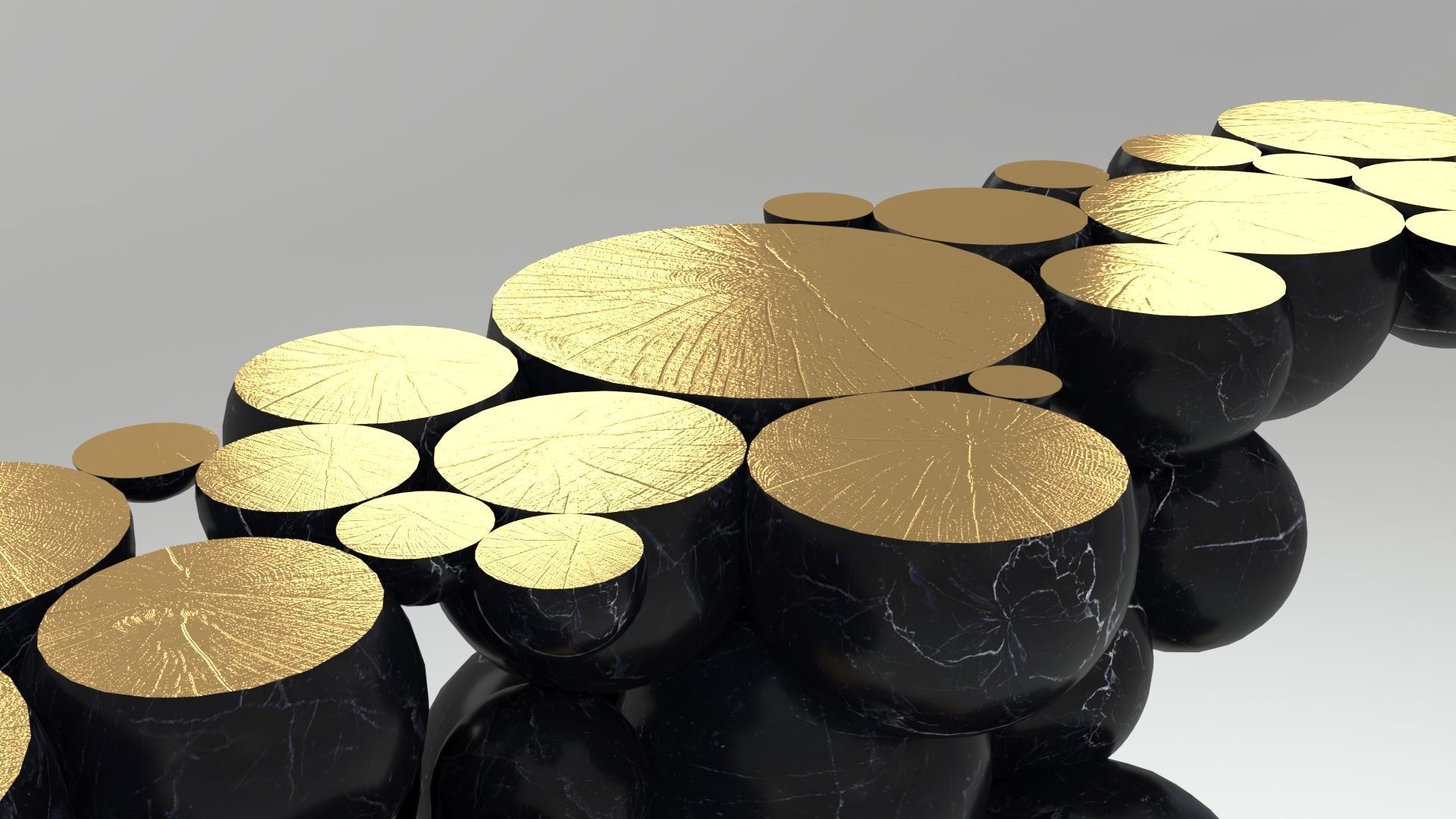 Newton Console - Boca Do Lobo  Low-poly 3D model_3