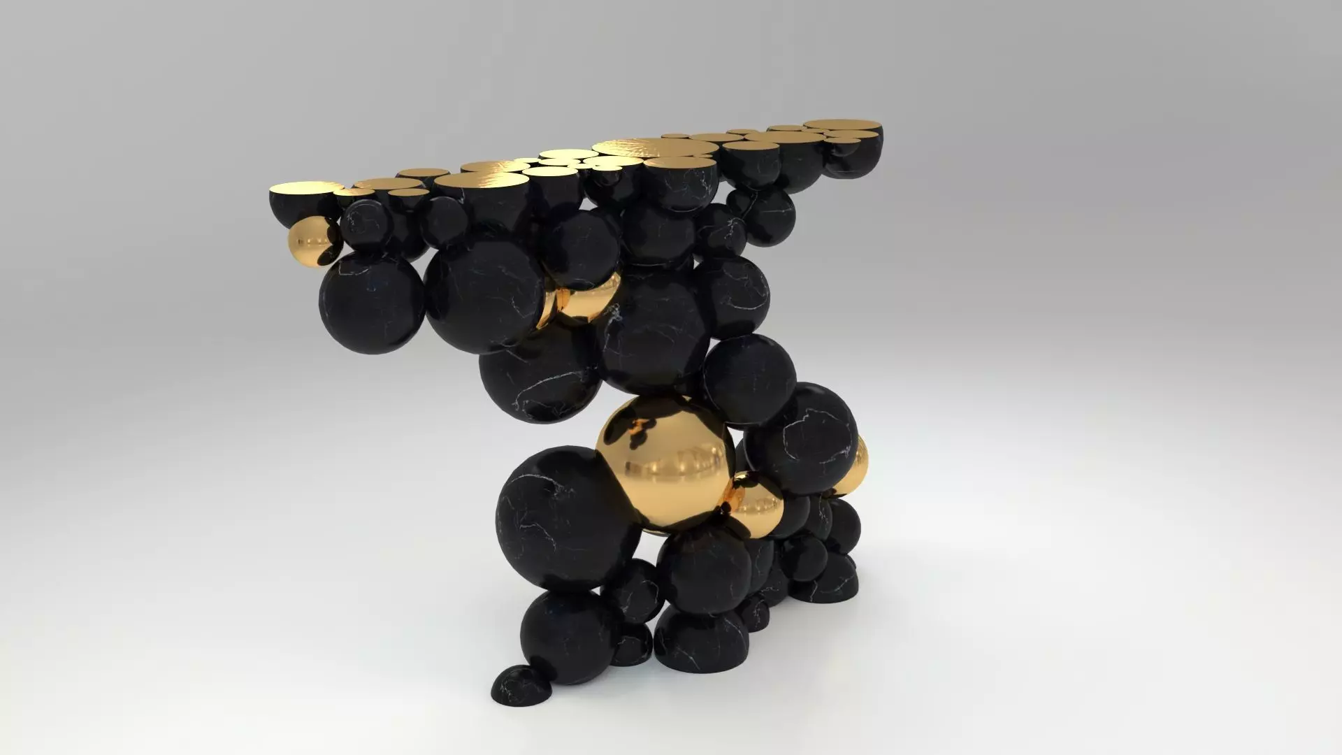 Newton Console - Boca Do Lobo  Low-poly 3D model_0