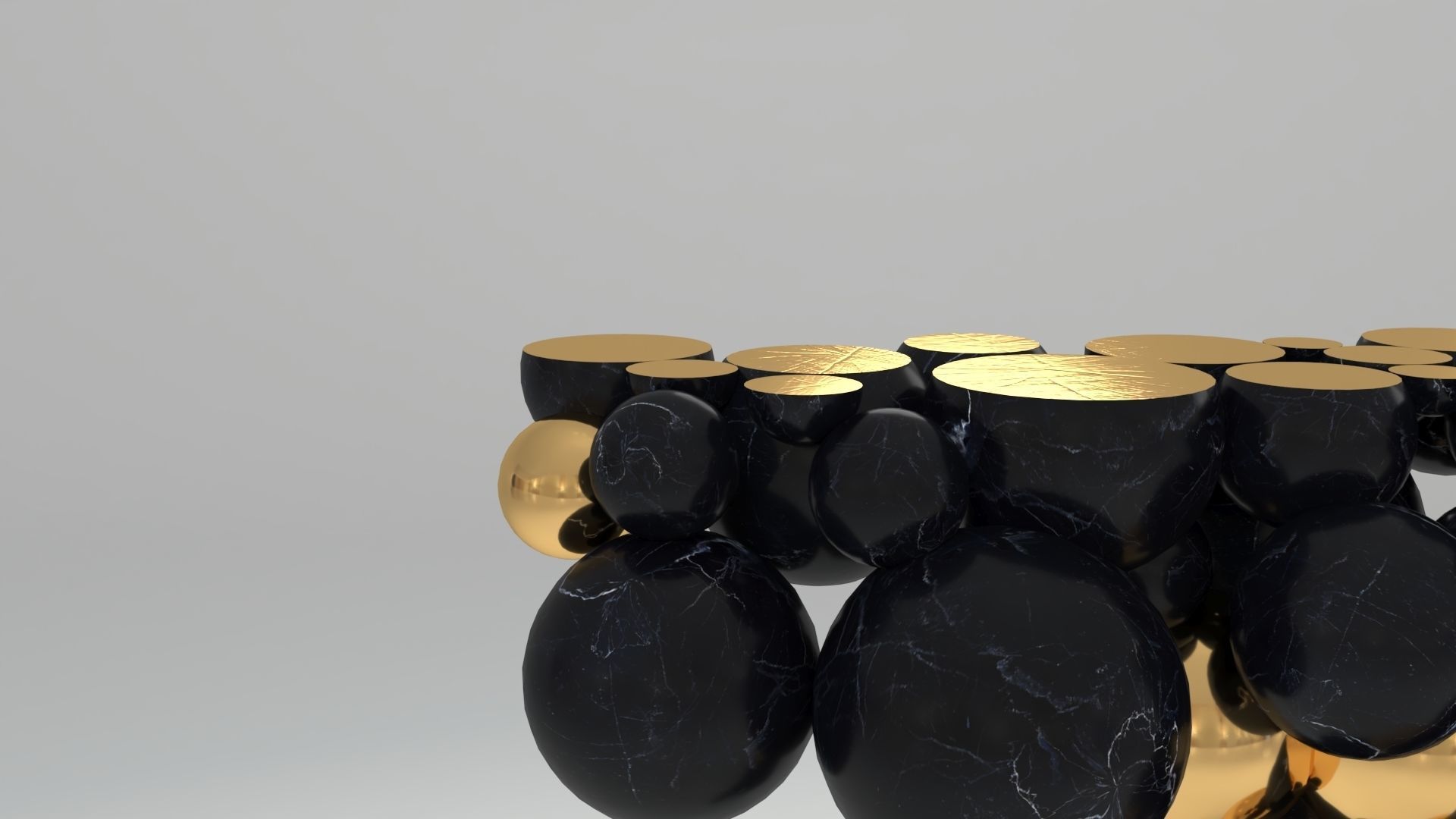 Newton Console - Boca Do Lobo  Low-poly 3D model_4