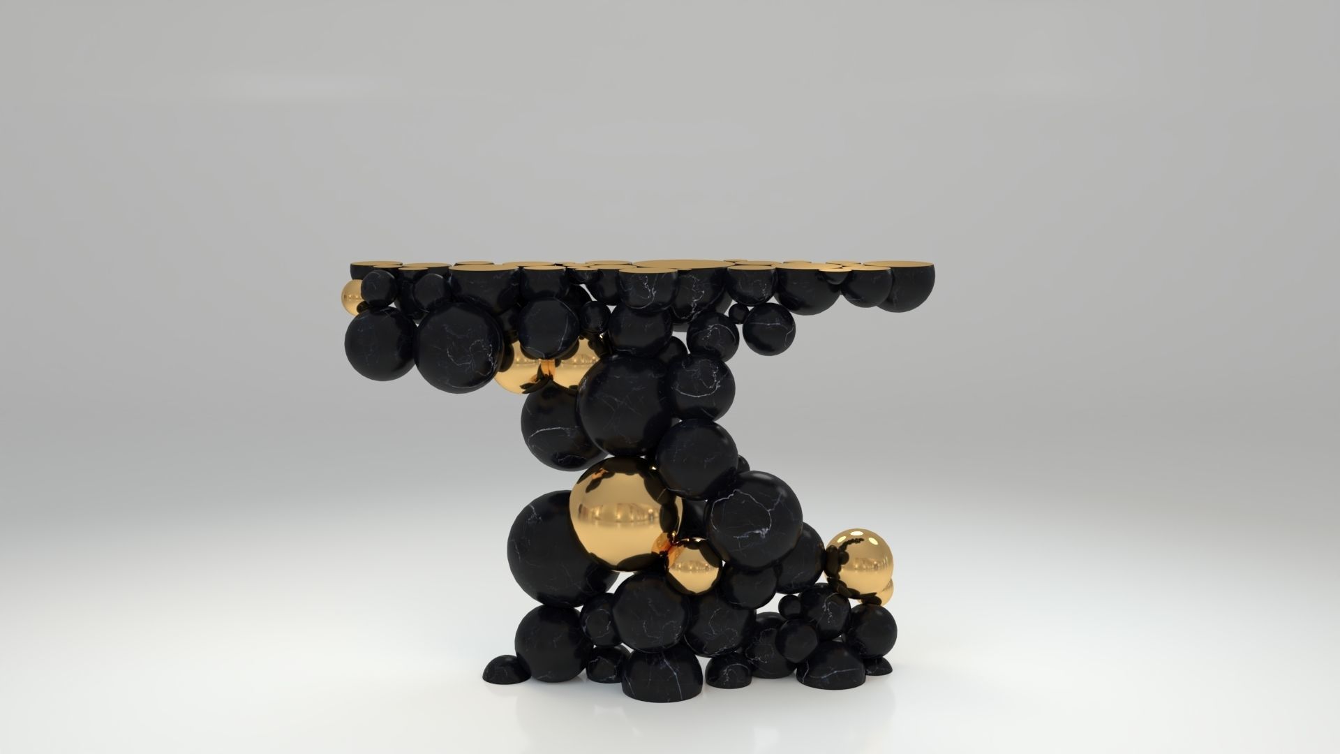 Newton Console - Boca Do Lobo  Low-poly 3D model_1