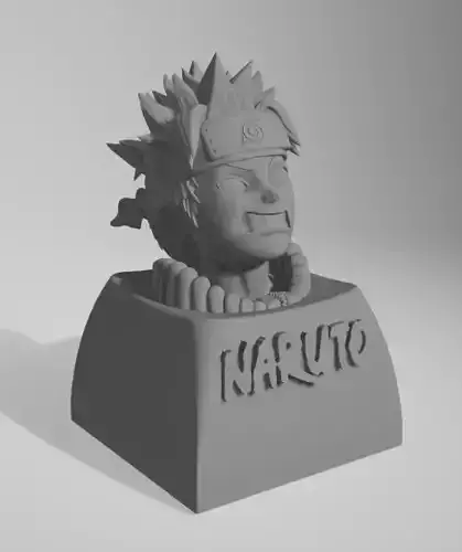Naruto kid keycaps  3D print model