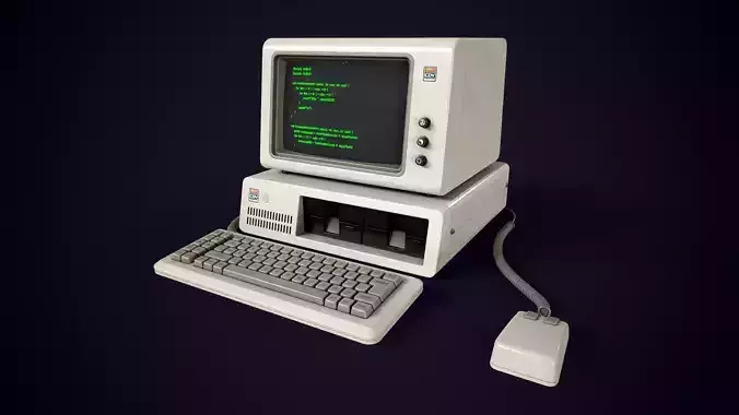 Retro Computer 80s