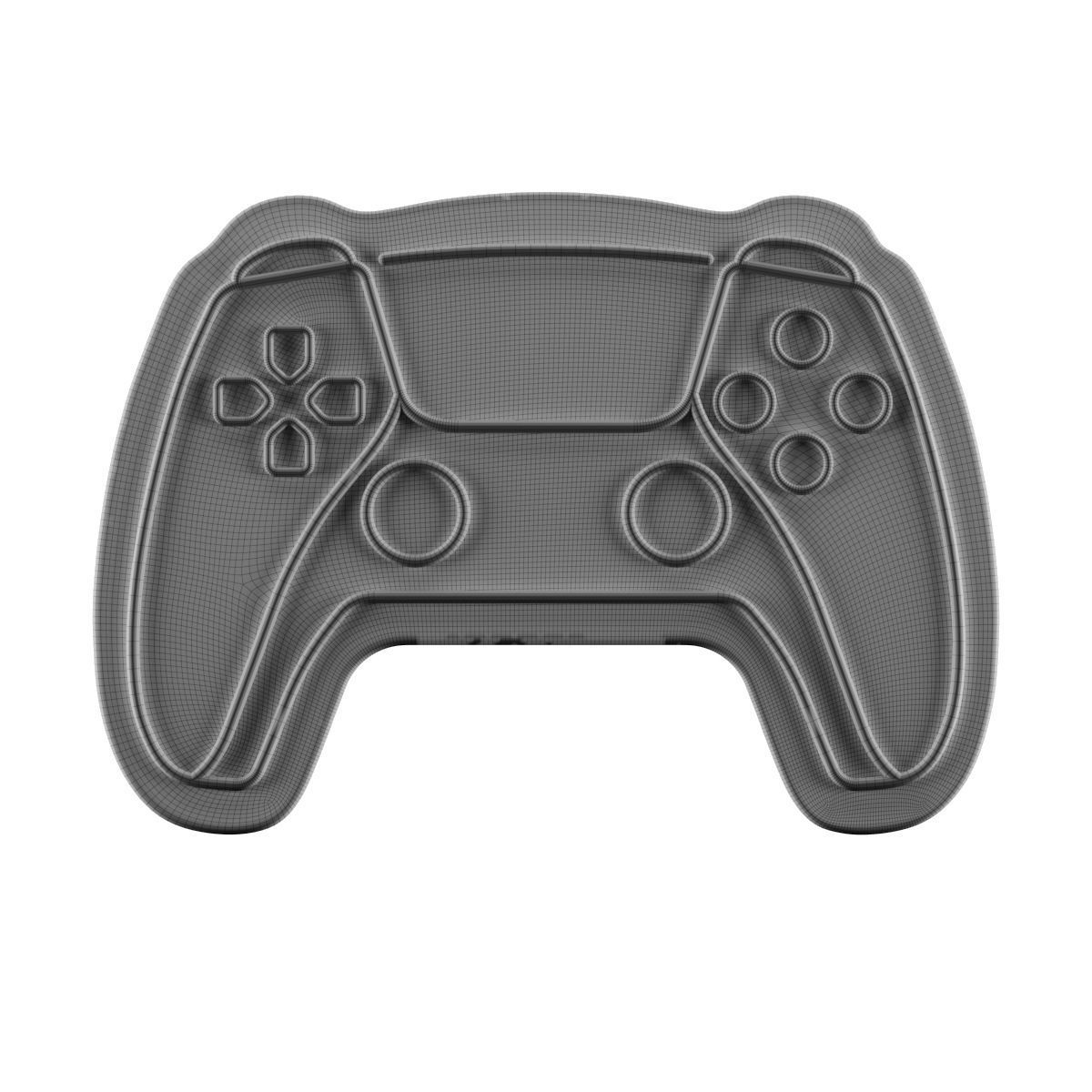 Playstation Gamepad Neon Sign 3D model_2