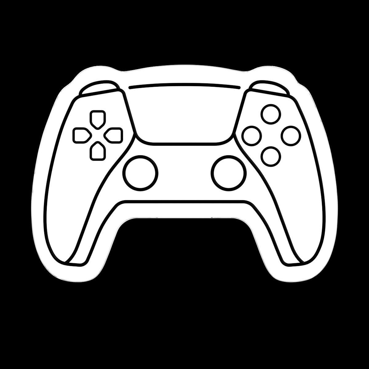 Playstation Gamepad Neon Sign 3D model_3