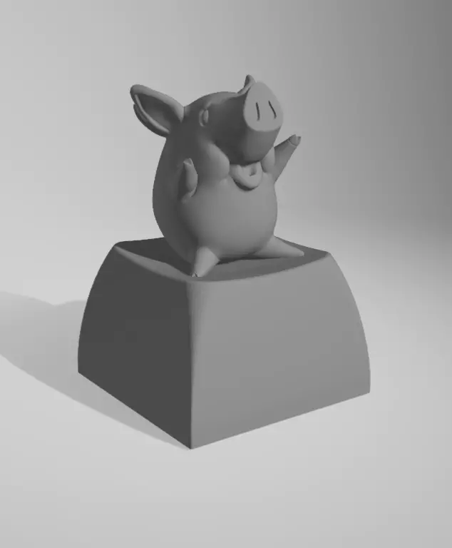 hawk nanatsu no taizai keycaps  3D print model_0