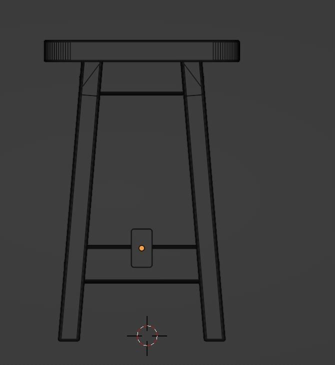 Ikea Norraker Style Bench Free 3D model_7