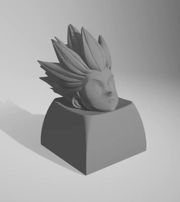 Gon keycaps 3D print model