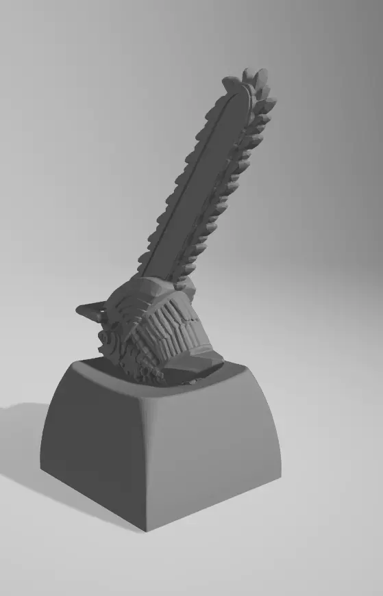 chainsaw man keycaps 3D print model