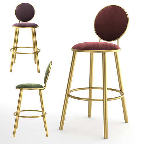 Professional open chair 3D model
