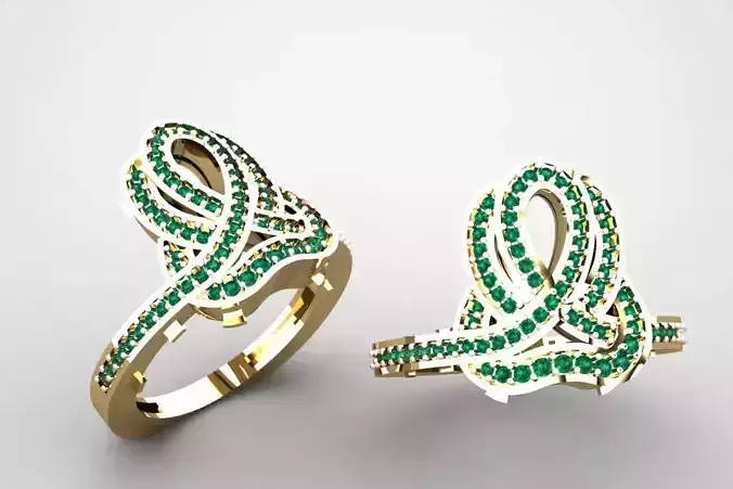 Elite Exquisite Men Diamond Ring 