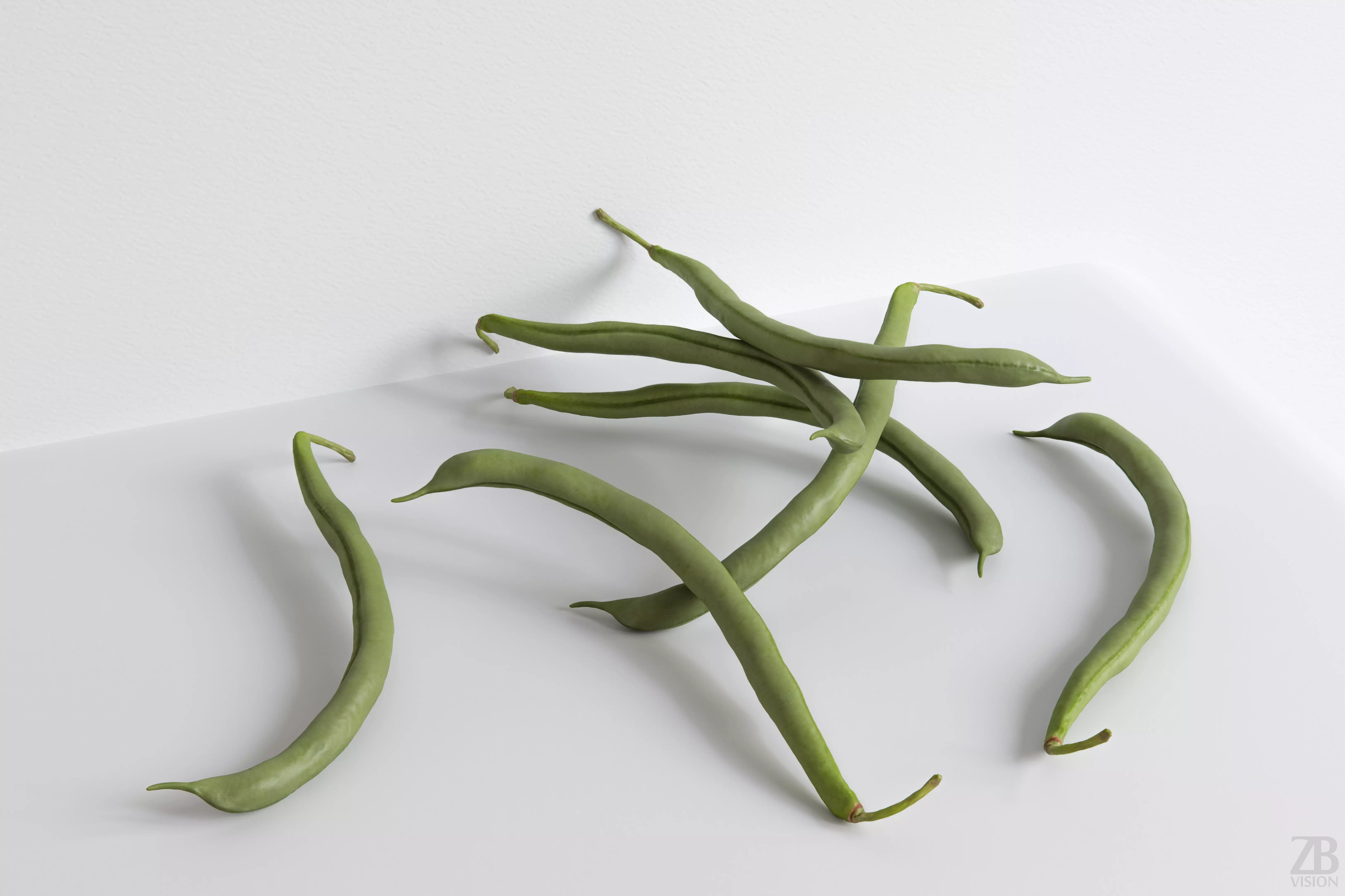 Bean Pod 3D model_0