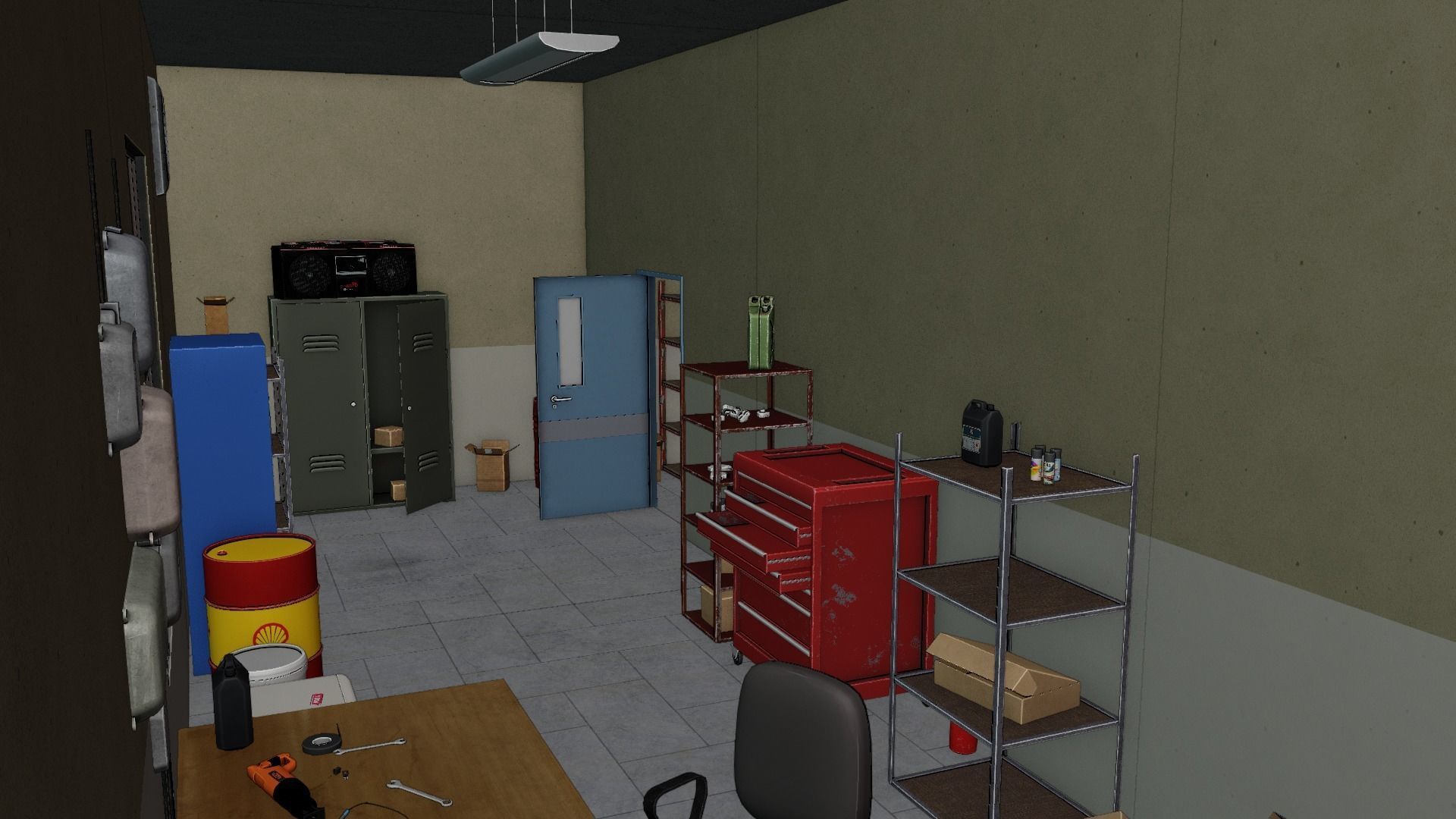 Electrician Workshop Pack Low-poly 3D model_20