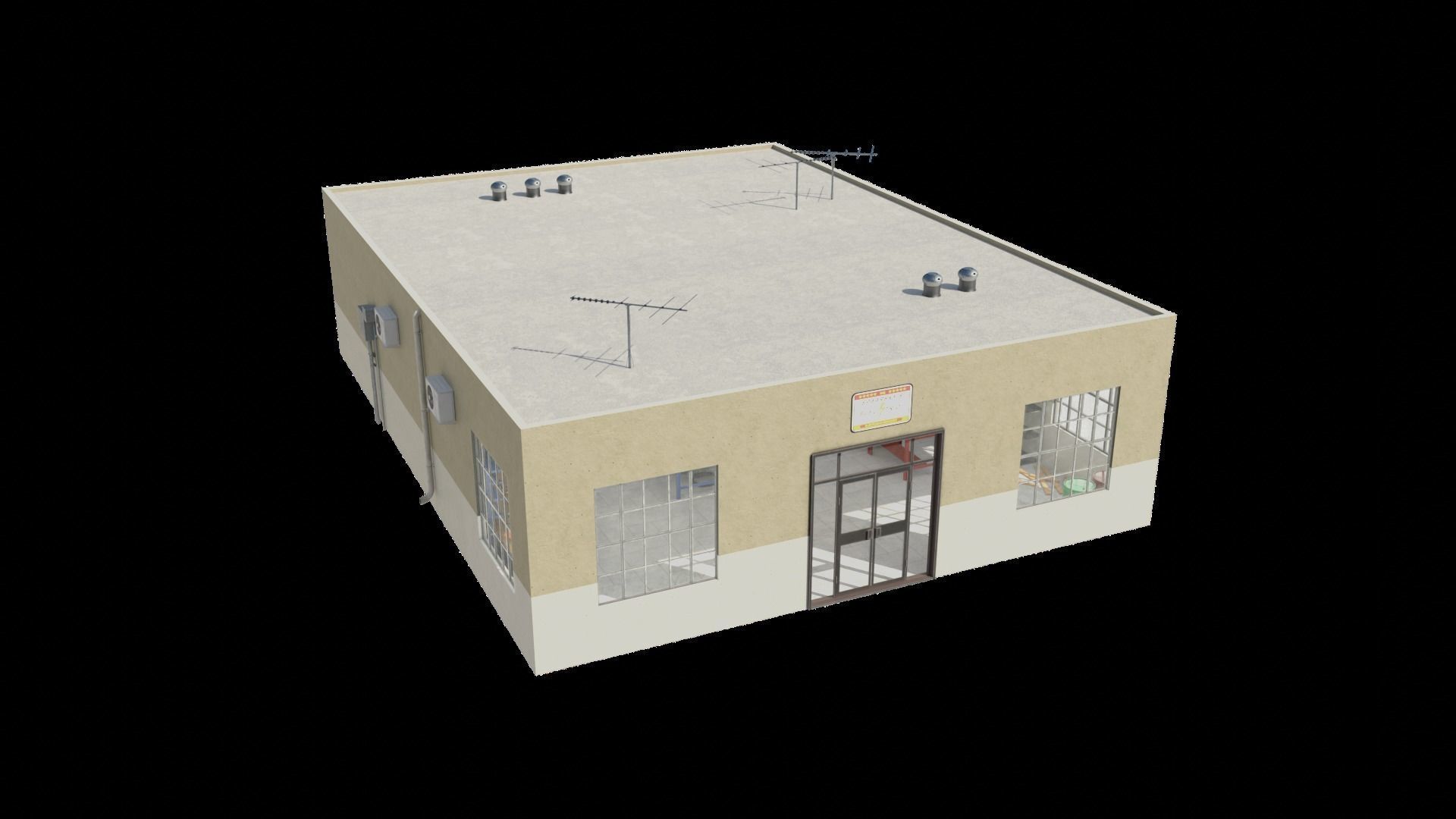 Electrician Workshop Pack Low-poly 3D model_53