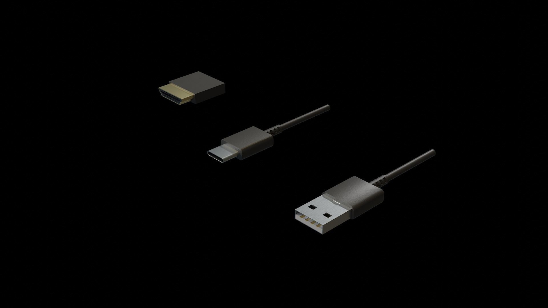 Electrician Workshop Pack Low-poly 3D model_99