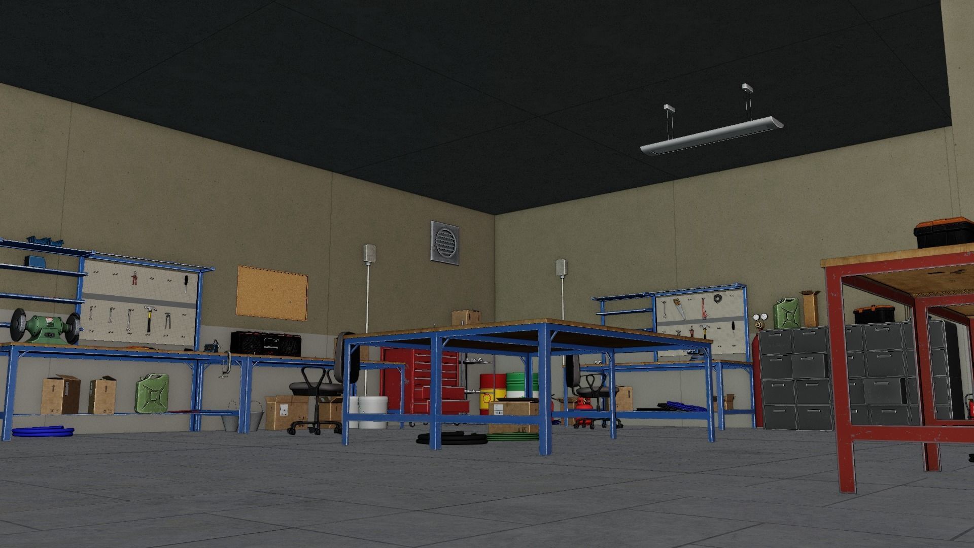 Electrician Workshop Pack Low-poly 3D model_47