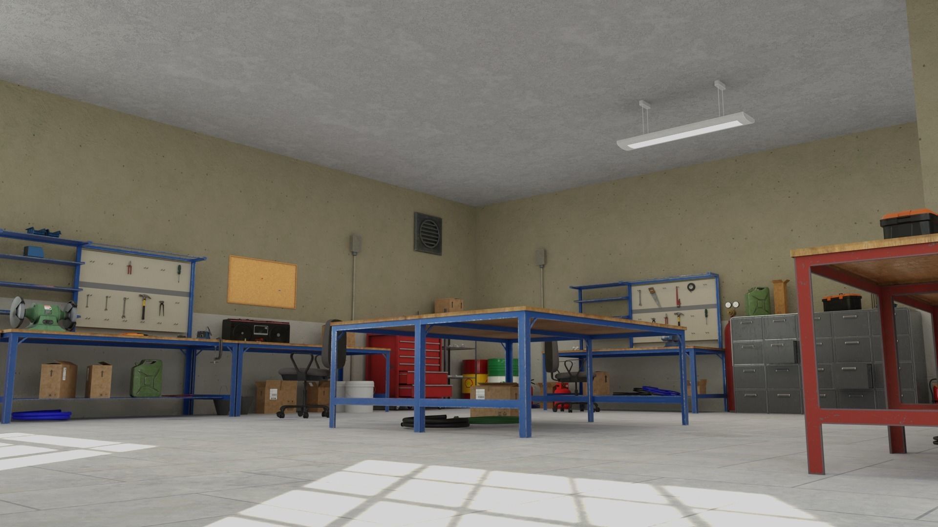 Electrician Workshop Pack Low-poly 3D model_13