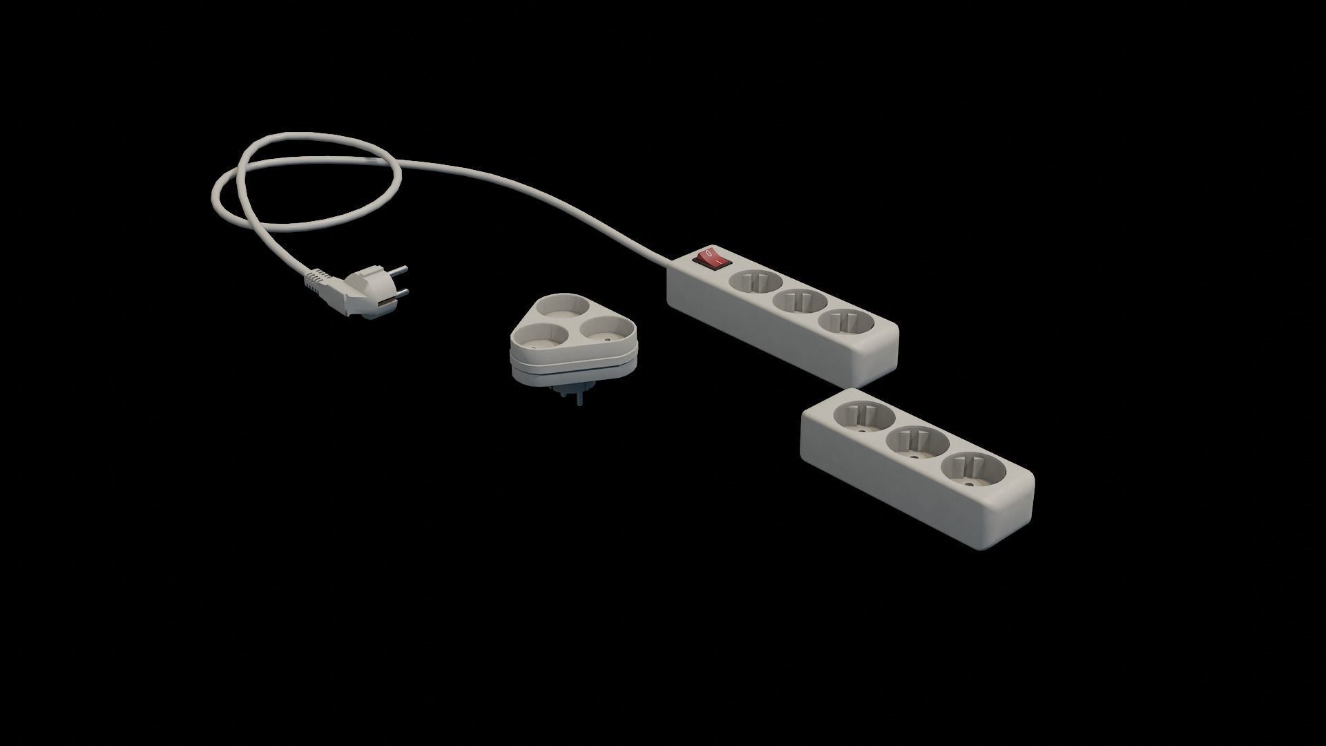 Electrician Workshop Pack Low-poly 3D model_73