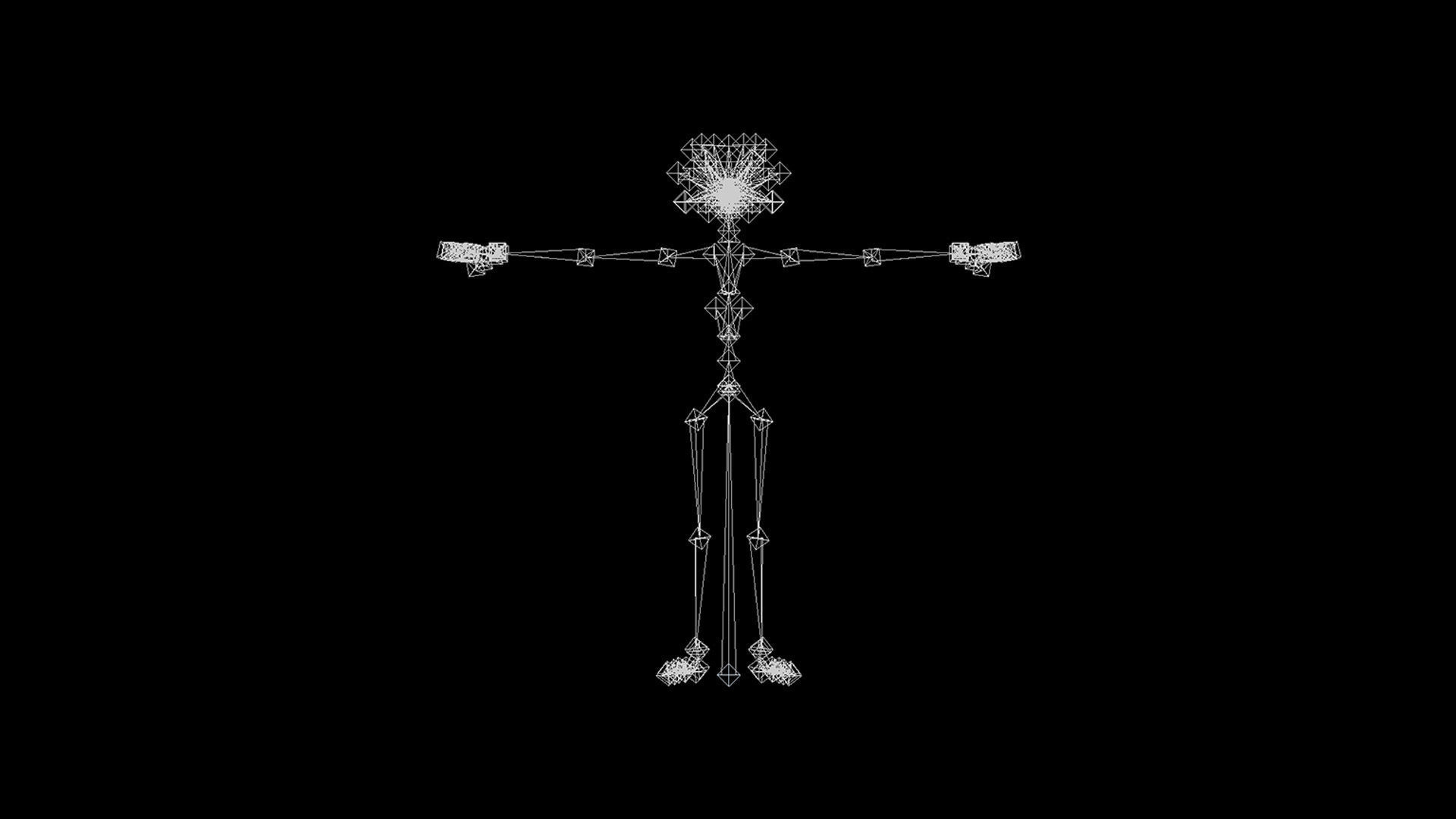 BABY03 Dancing Animation 3D model_8