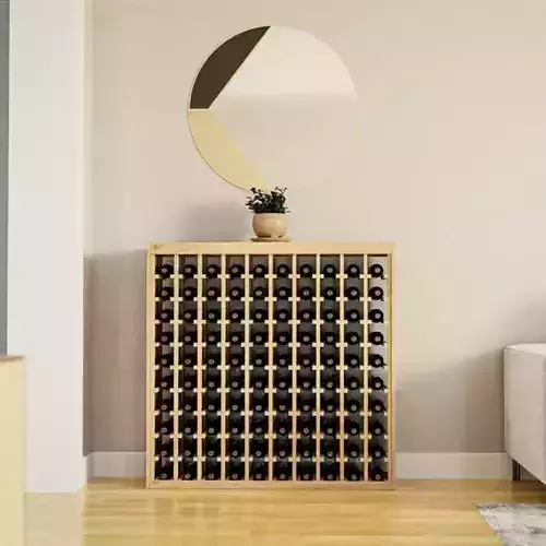 Karnes Deluxe Bottle Floor Wine Bottle Rack Free 3D model