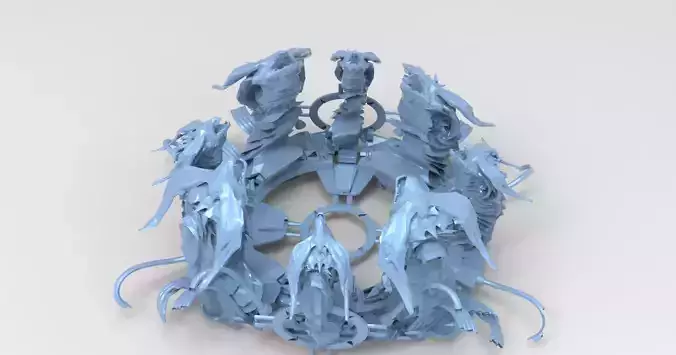 Dragon Portal Hadron  collider ground floor 