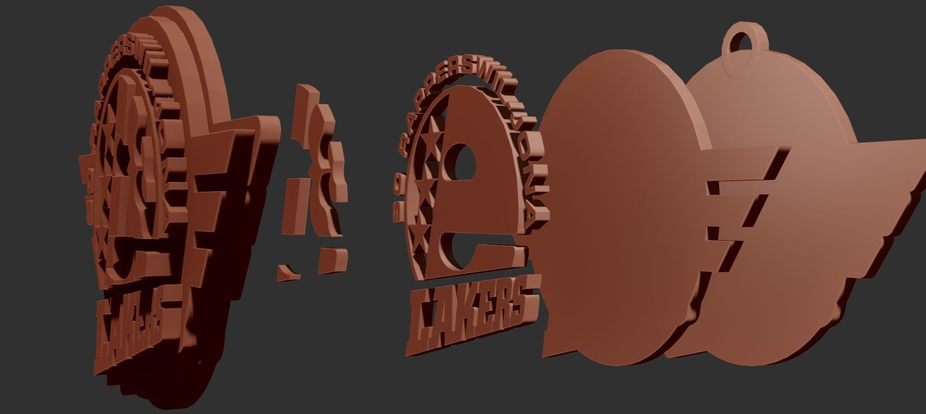 Swiss National League ice hockey all teams printable 3D print model_44