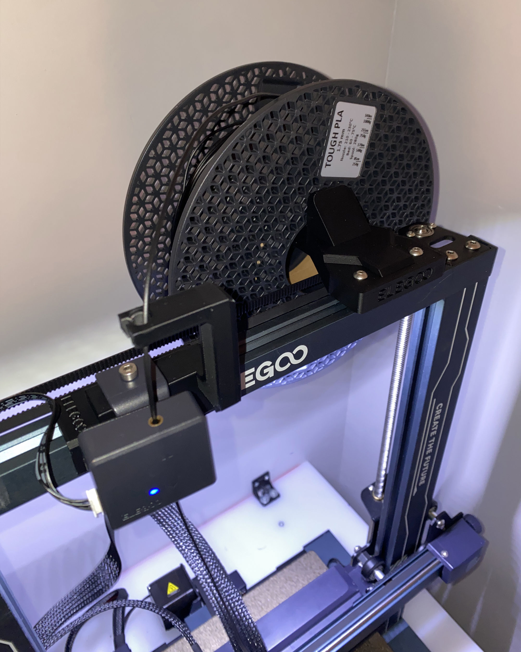 Elegoo Neptune 4 Pro filament Holder 3D print model_1