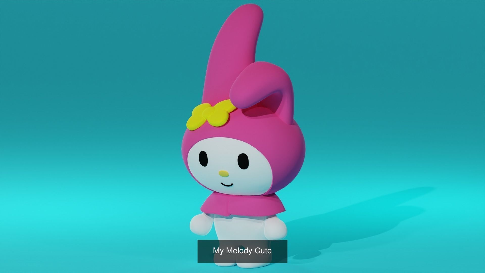 My Melody and Kuromi 3D Model Collection_2