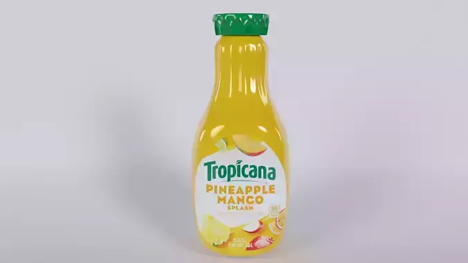 Tropicana juice bottle