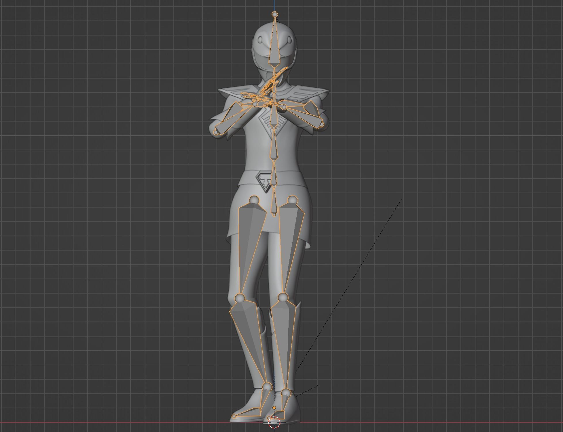 Blue Swallow - Chojin Sentai Jetman 3D model_18