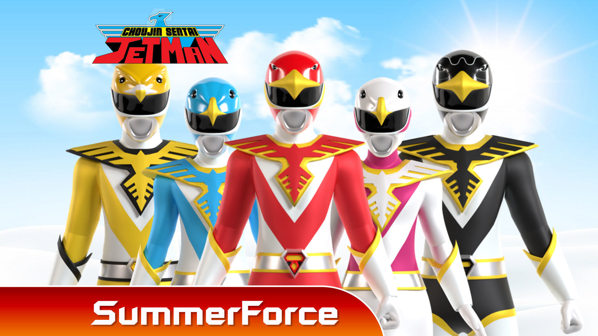 Blue Swallow - Chojin Sentai Jetman 3D model_7