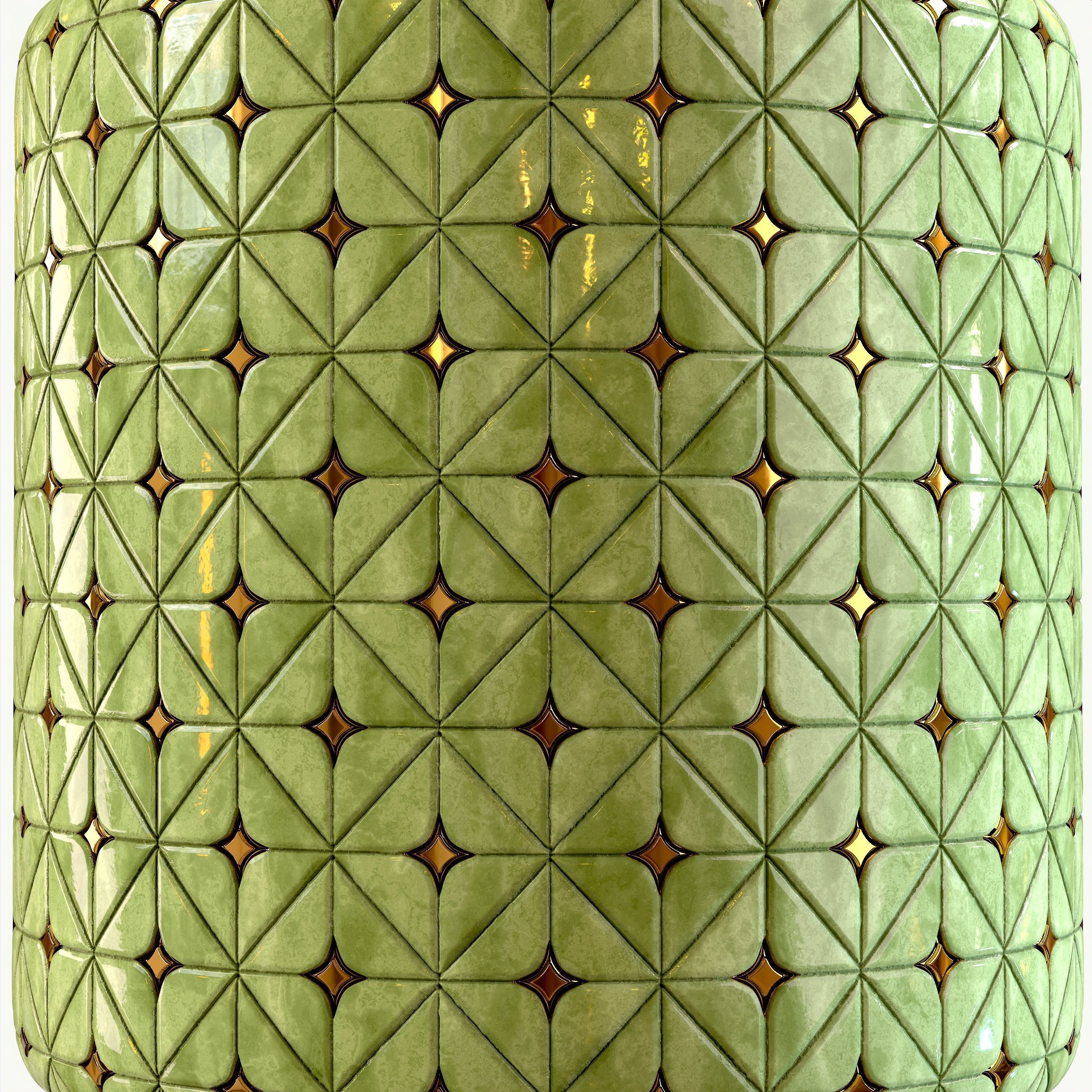 steel and marble tile PBR texture 007 Texture_12