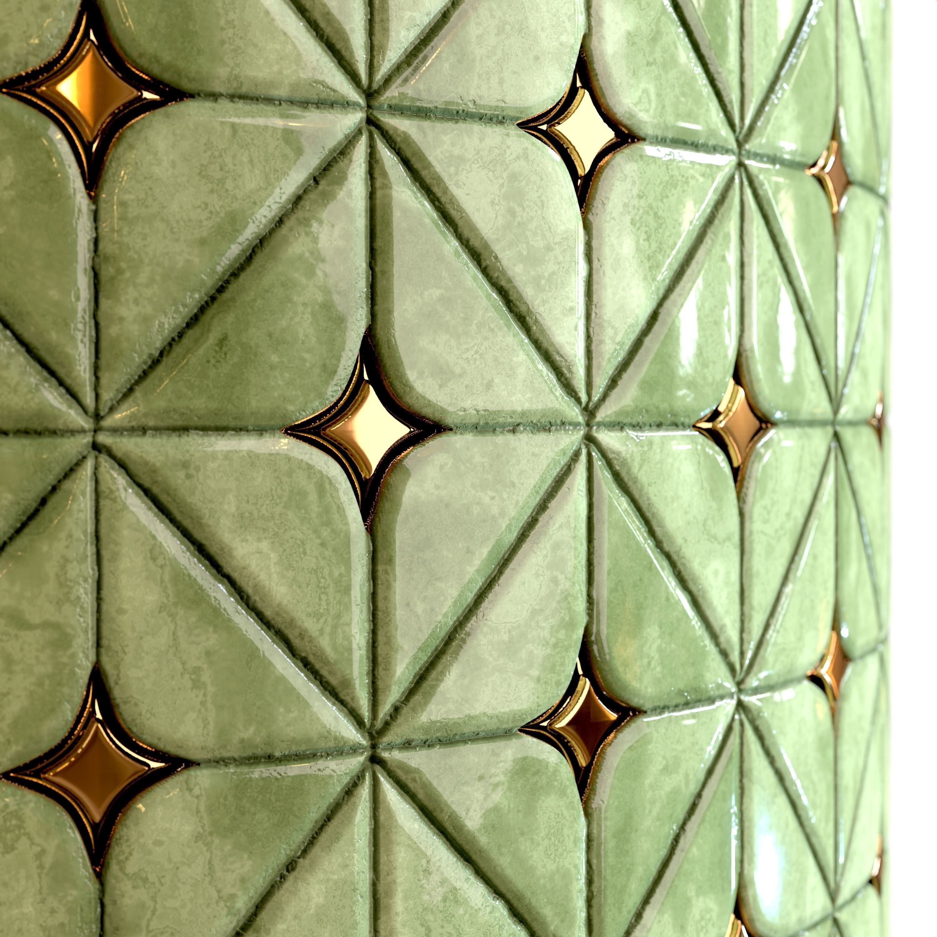 steel and marble tile PBR texture 007 Texture_9