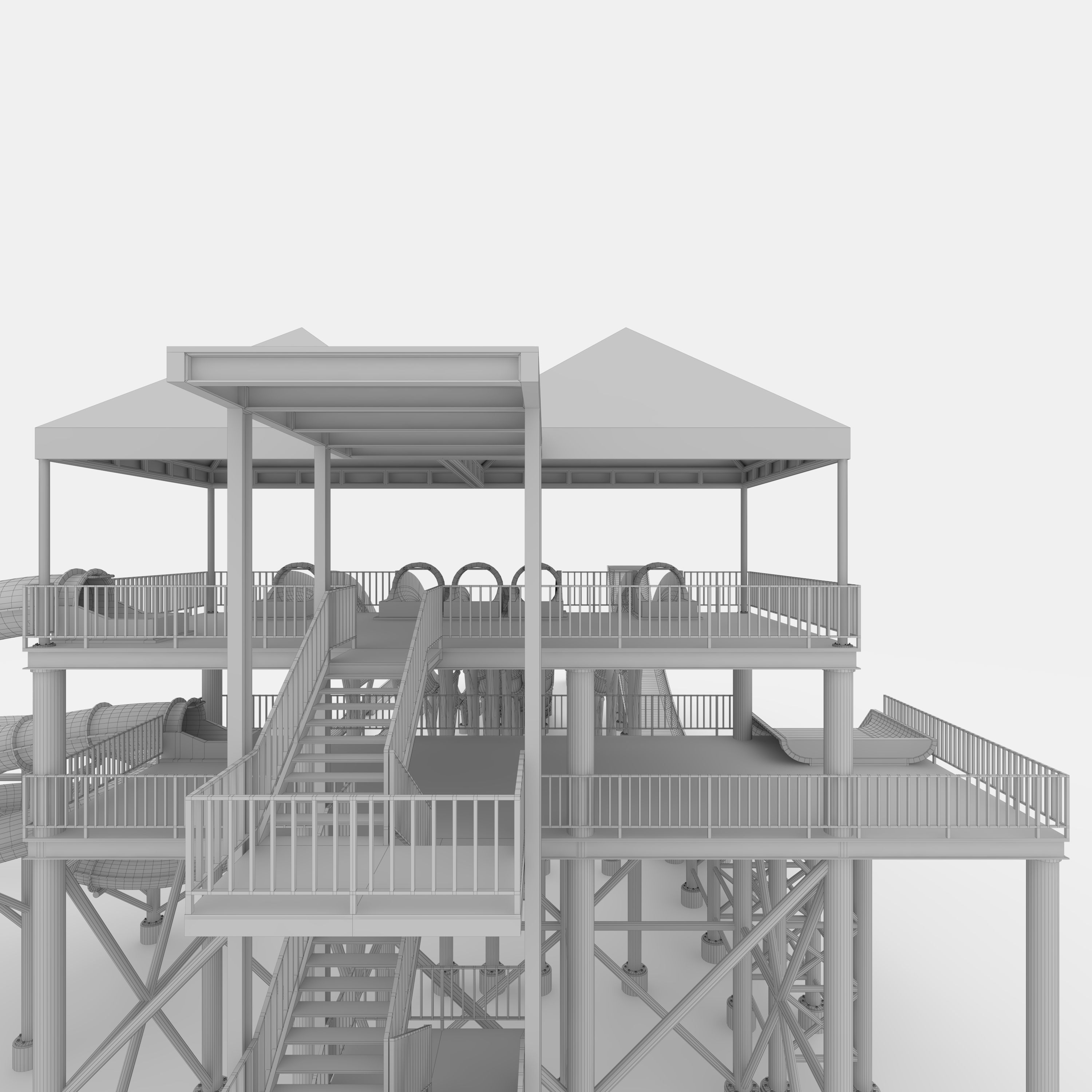 Waterpark Slide 12 3D model_47