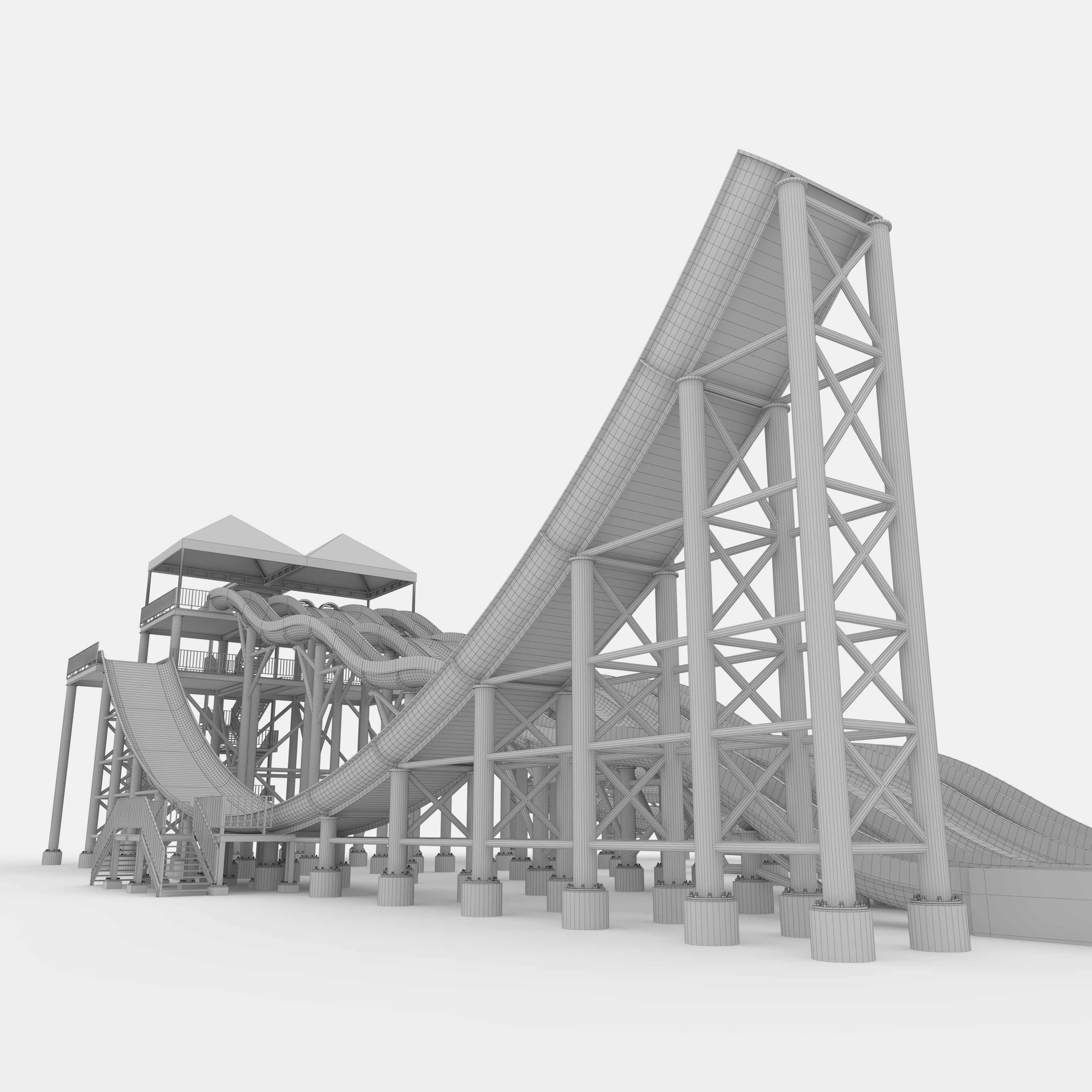 Waterpark Slide 12 3D model_33
