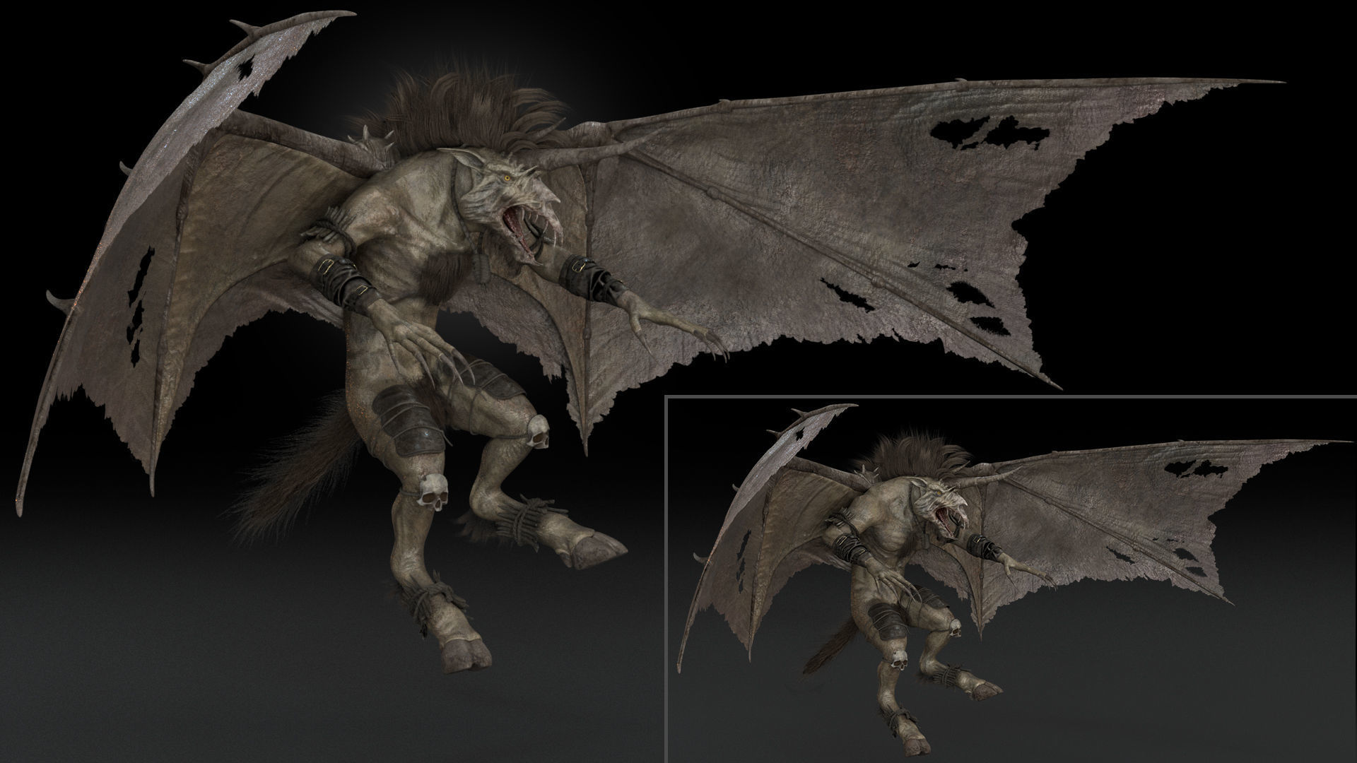Flying Beasts Bundle 3D Model Collection_33