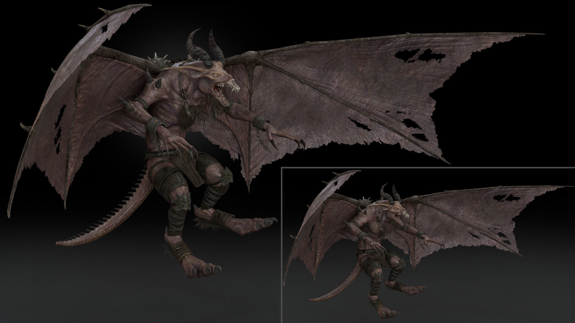 Flying Beasts Bundle 3D Model Collection_59
