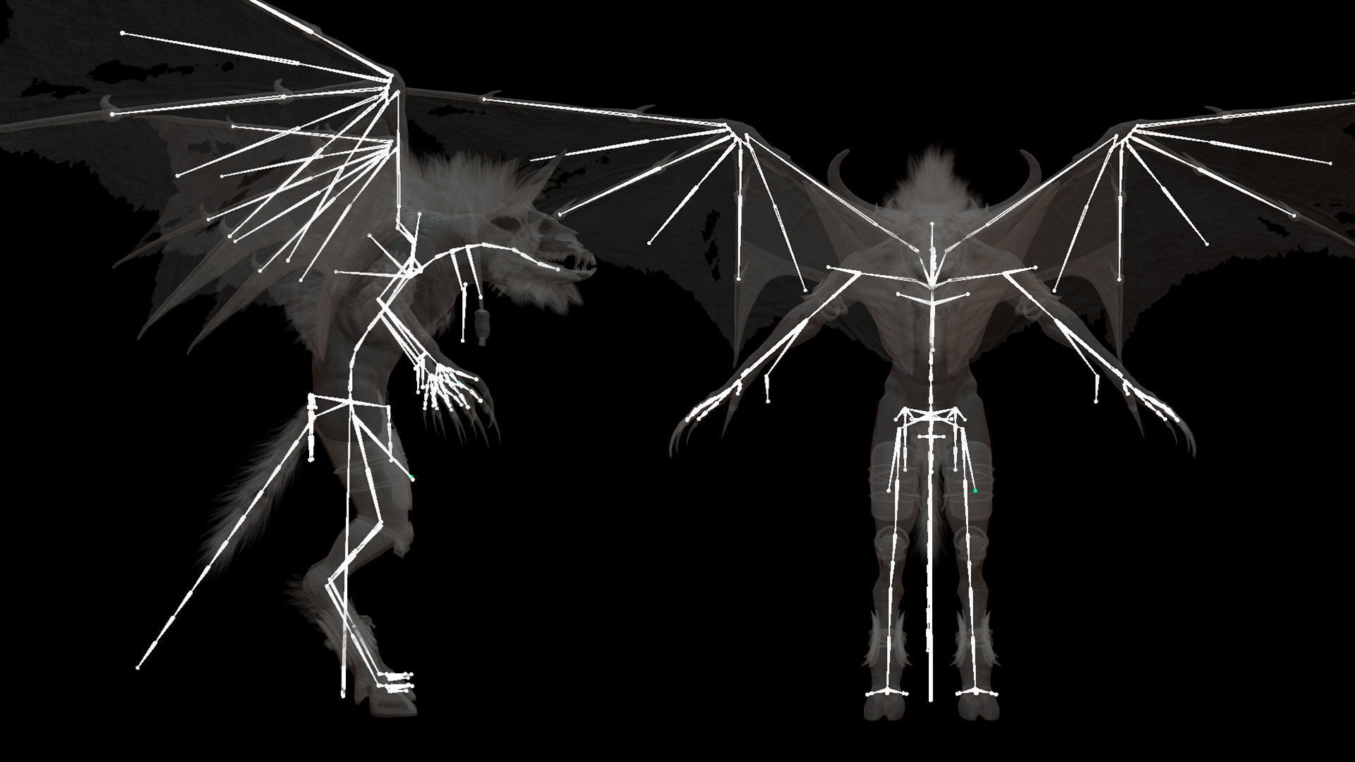 Flying Beasts Bundle 3D Model Collection_22