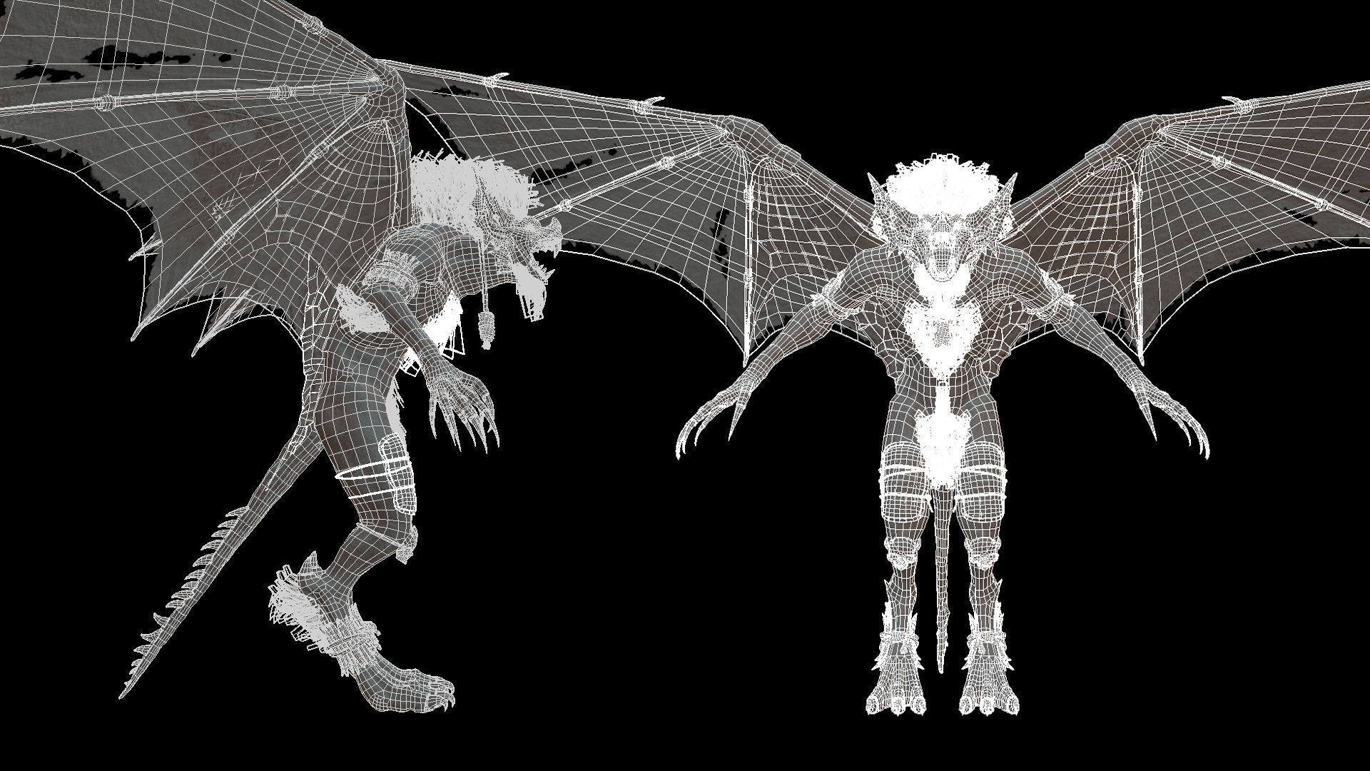 Flying Beasts Bundle 3D Model Collection_30