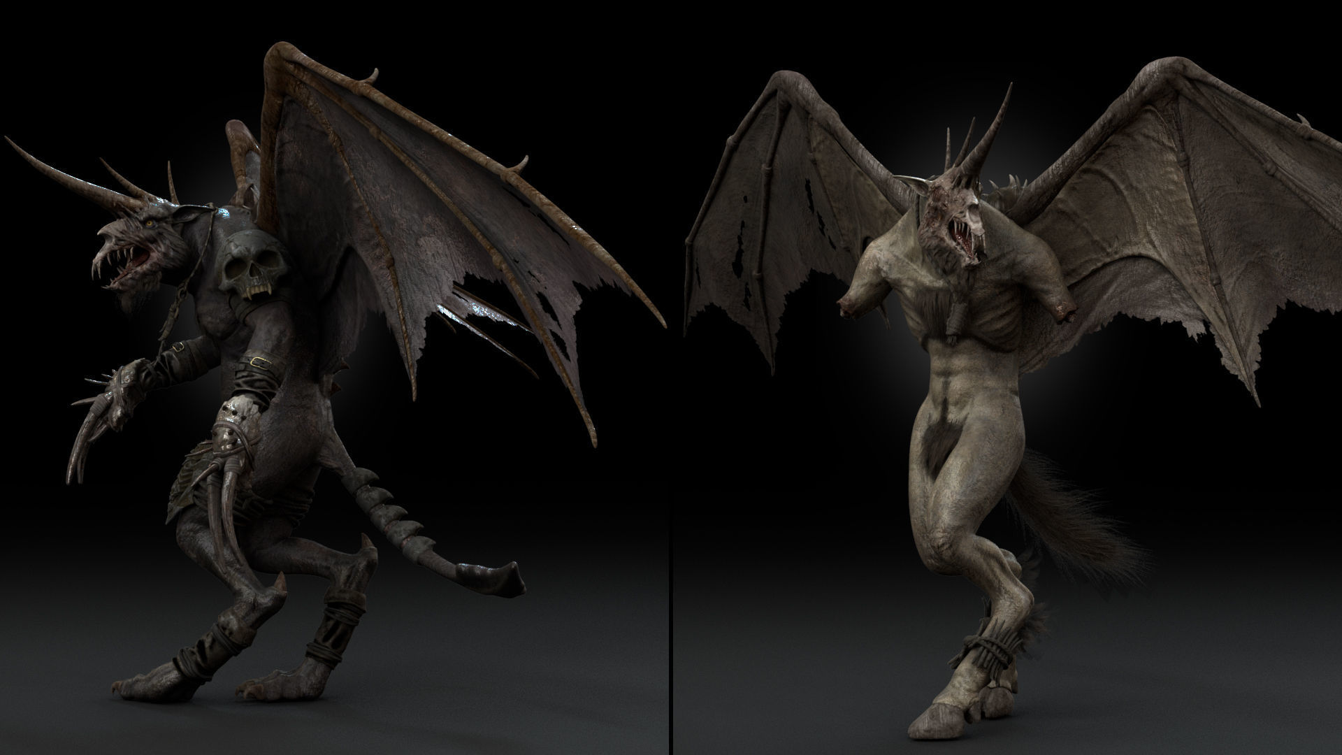Flying Beasts Bundle 3D Model Collection_35