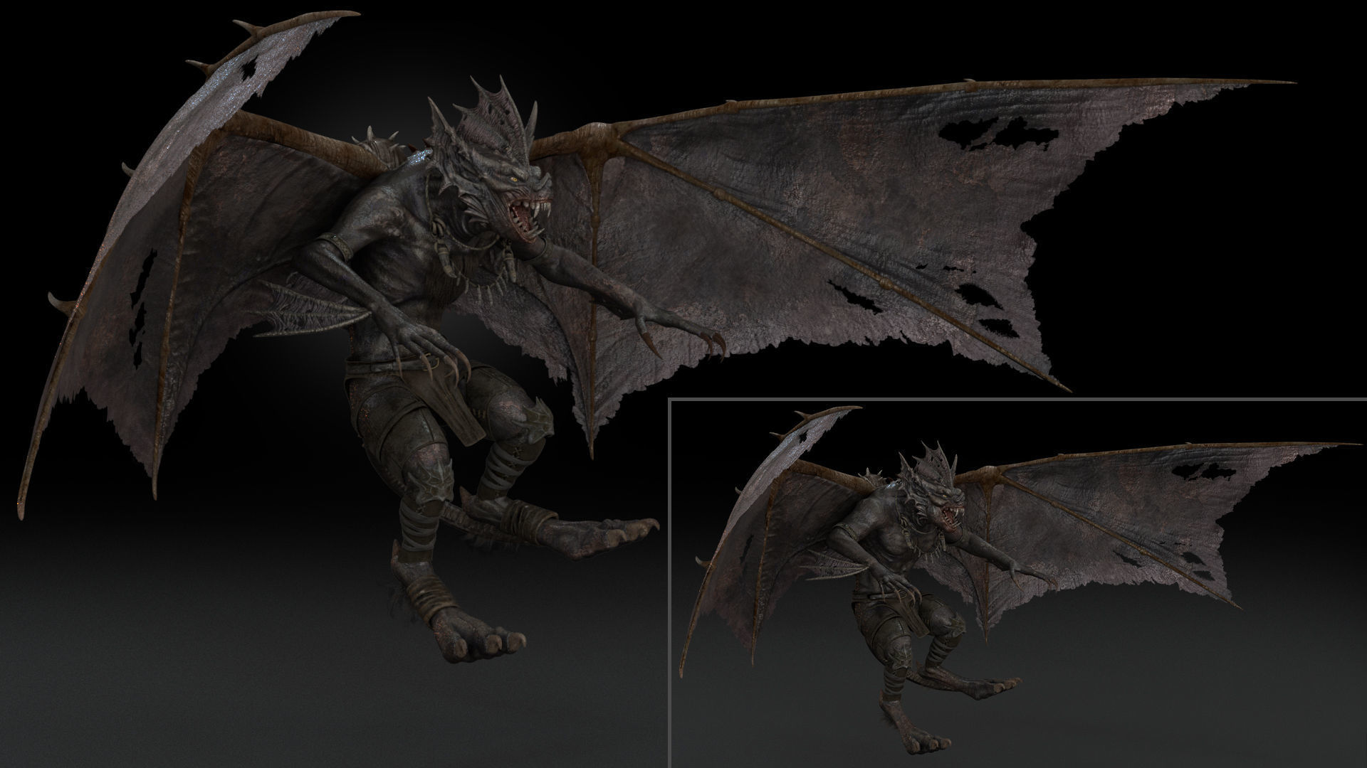 Flying Beasts Bundle 3D Model Collection_24