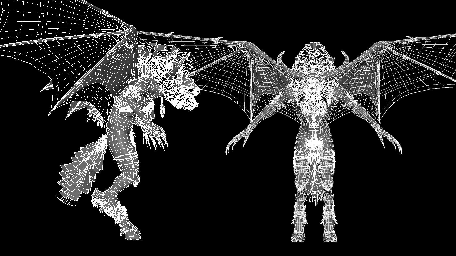 Flying Beasts Bundle 3D Model Collection_21
