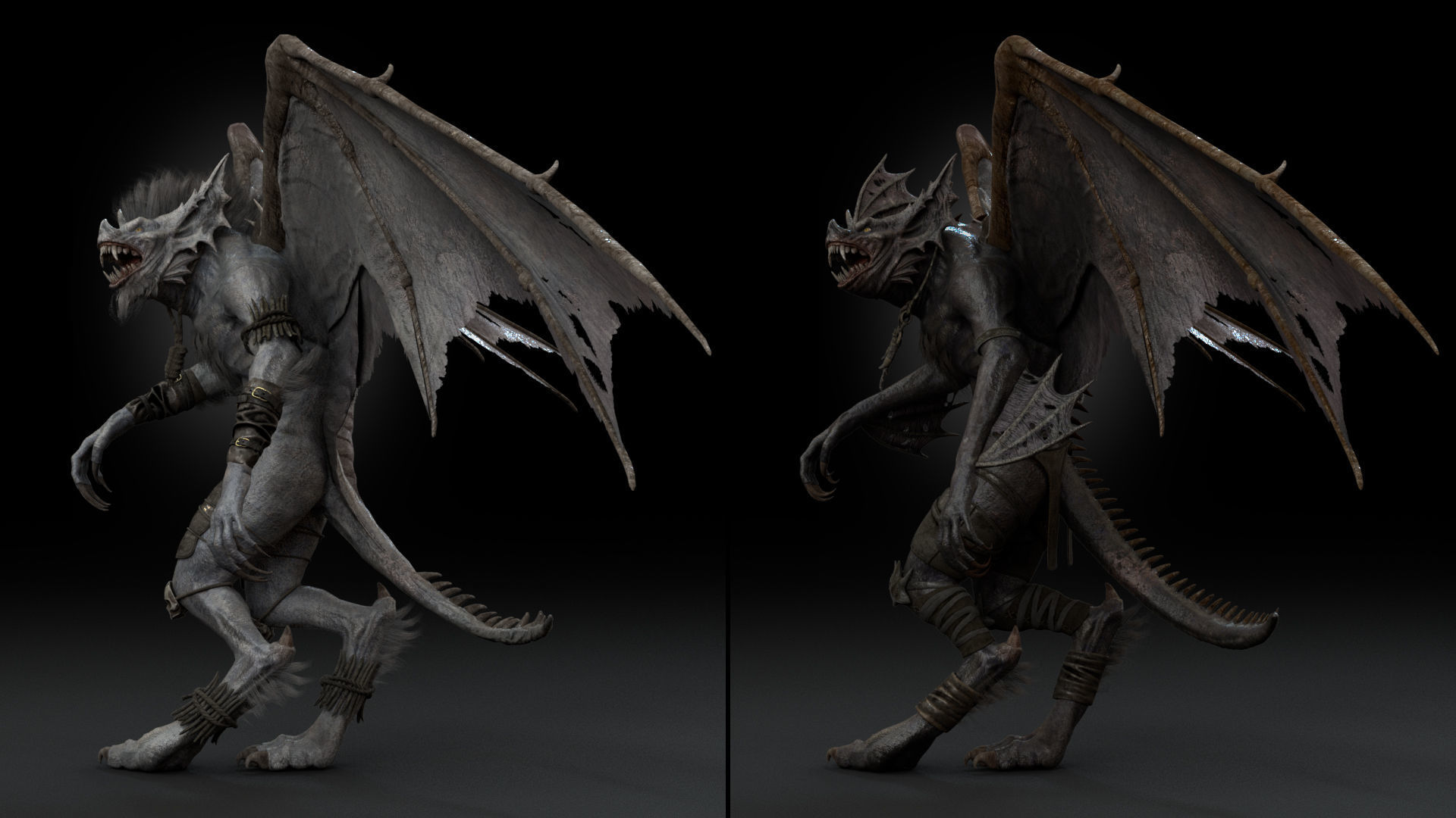Flying Beasts Bundle 3D Model Collection_25