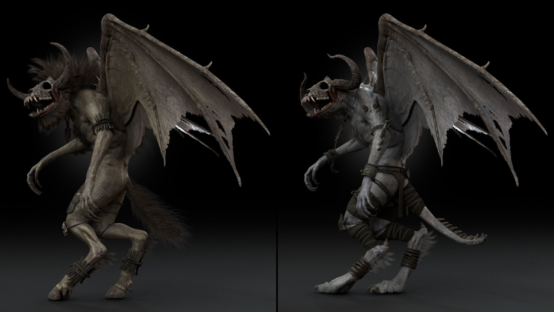 Flying Beasts Bundle 3D Model Collection_17