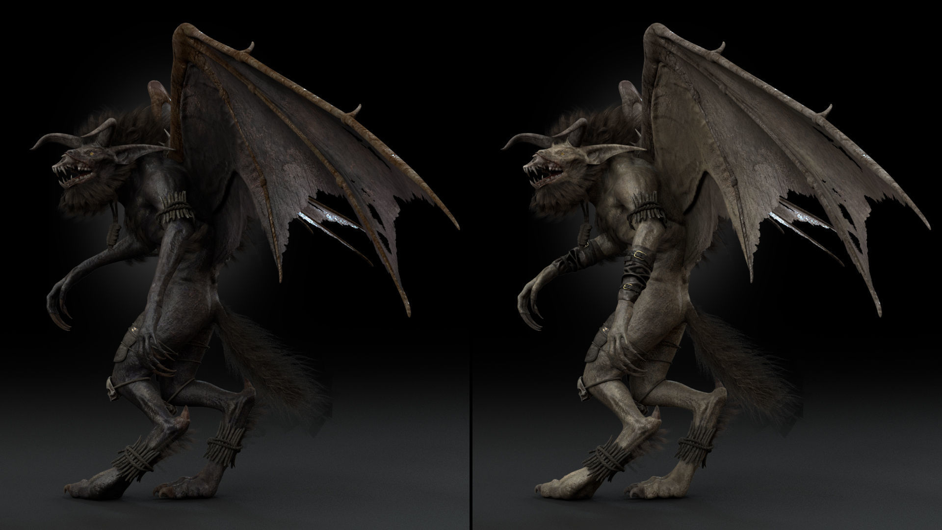 Flying Beasts Bundle 3D Model Collection_61