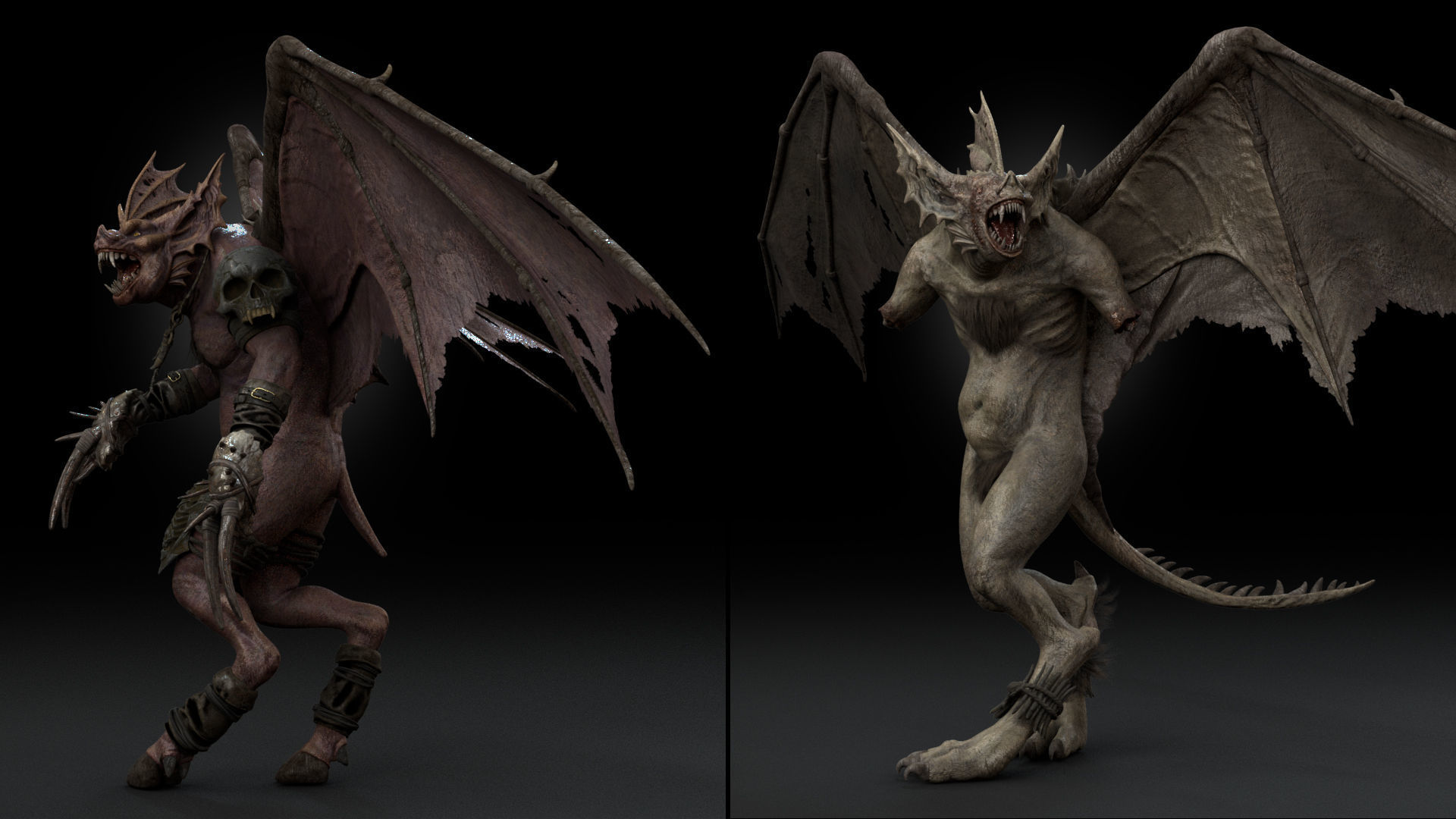 Flying Beasts Bundle 3D Model Collection_26